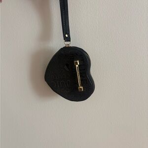 Juicy Couture Black Heart Wristlet